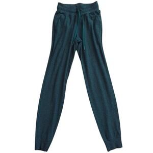 Lululemon Women’s Jogger Sweatpants Green Drawstring Athletic Lounge Size 4